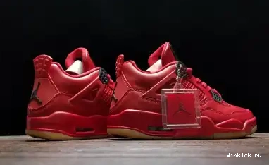 GUM FIRE RED SINGLES AIR JORDAN 4 DAY 0414